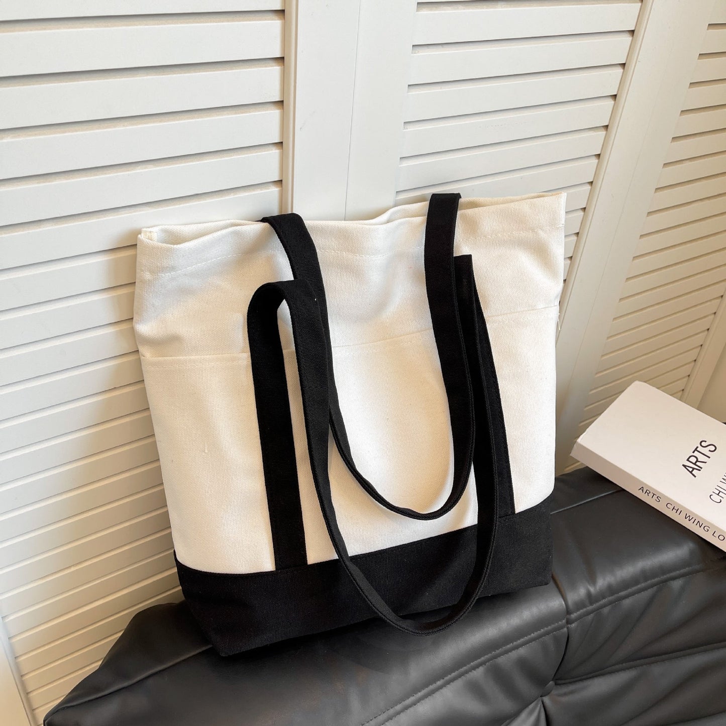 Canvas Strap Tote Bag