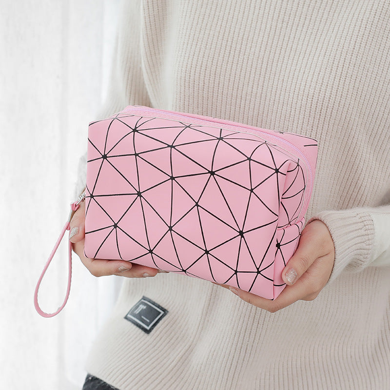 Pu Web Pattern Make Up Pouch