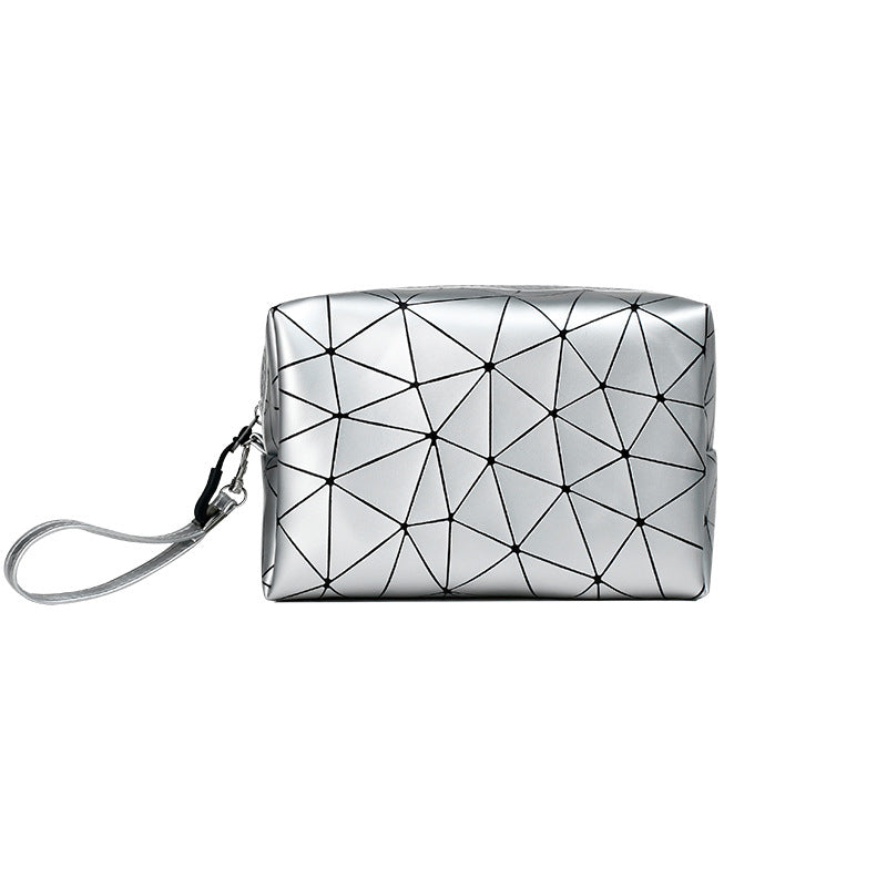 Pu Web Pattern Make Up Pouch