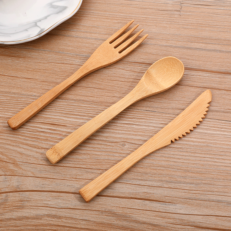 ESG Friendly Bamboo Cutlery Set