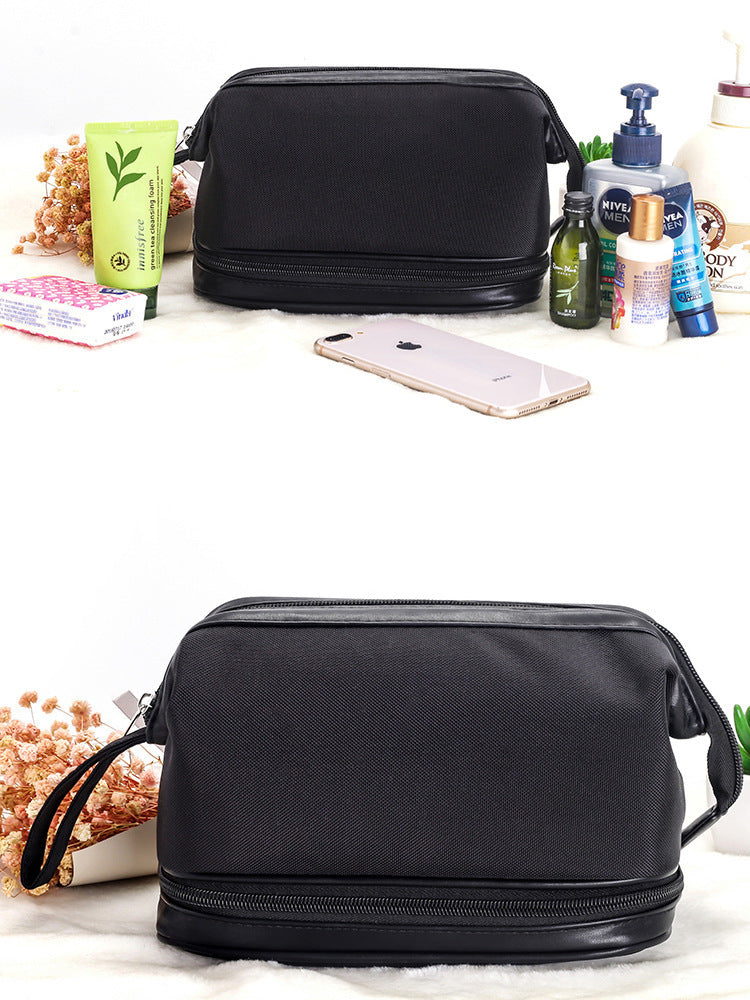 All Around Zip Cosmetic Pouch With Strap