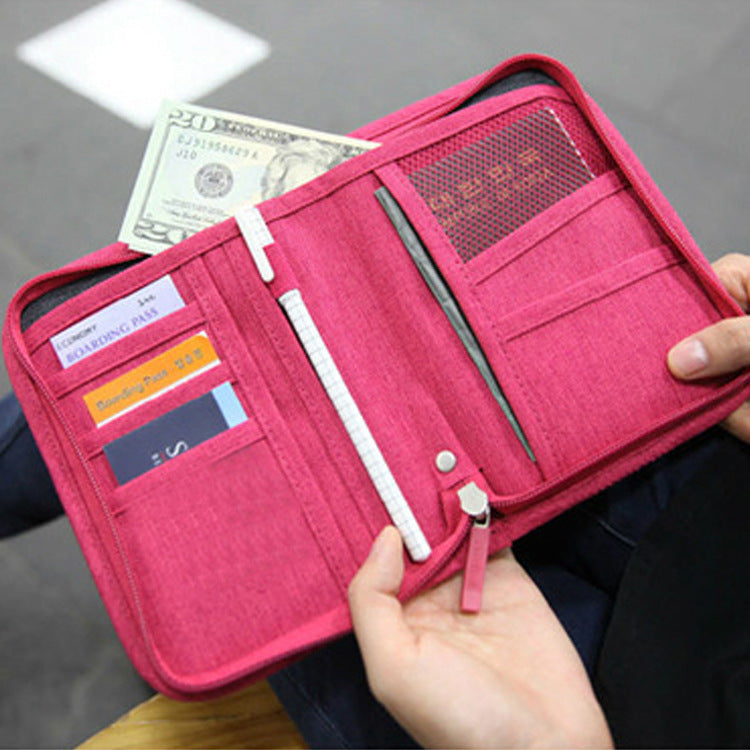 Handheld Passport And Document Holder