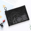 Black Mesh Cosmetic Bag