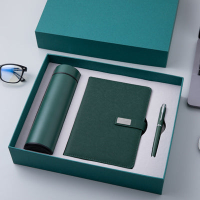 Notebook, Thermo Bottle And Pen Corporate Gift Set
