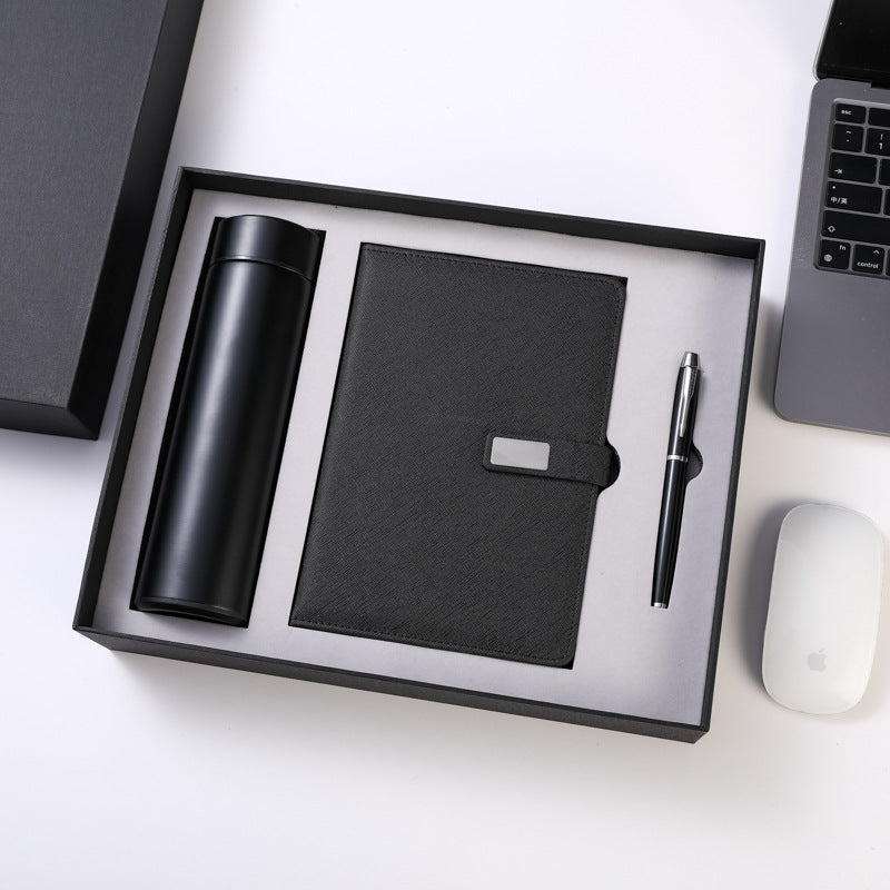 Notebook, Thermo Bottle And Pen Corporate Gift Set