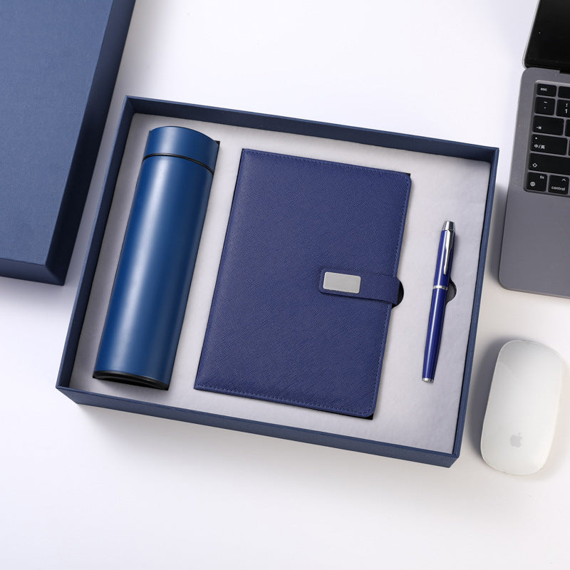 Notebook, Thermo Bottle And Pen Corporate Gift Set