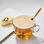 Glass Tea Cup With Bamboo Lid