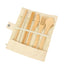 ESG Friendly Bamboo Cutlery Set With Cloth Bag