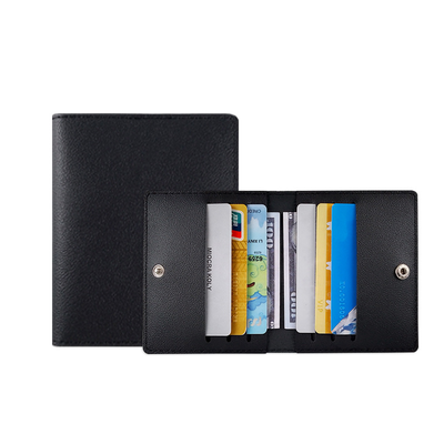 PU Cardholder Pouch With Button