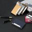 Business Name Card Case Luxury Pu Leather & Stainless Steel Multi Card Case