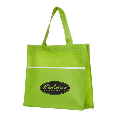 Shopping Tote Bag With Waves