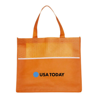 Shopping Tote Bag With Waves