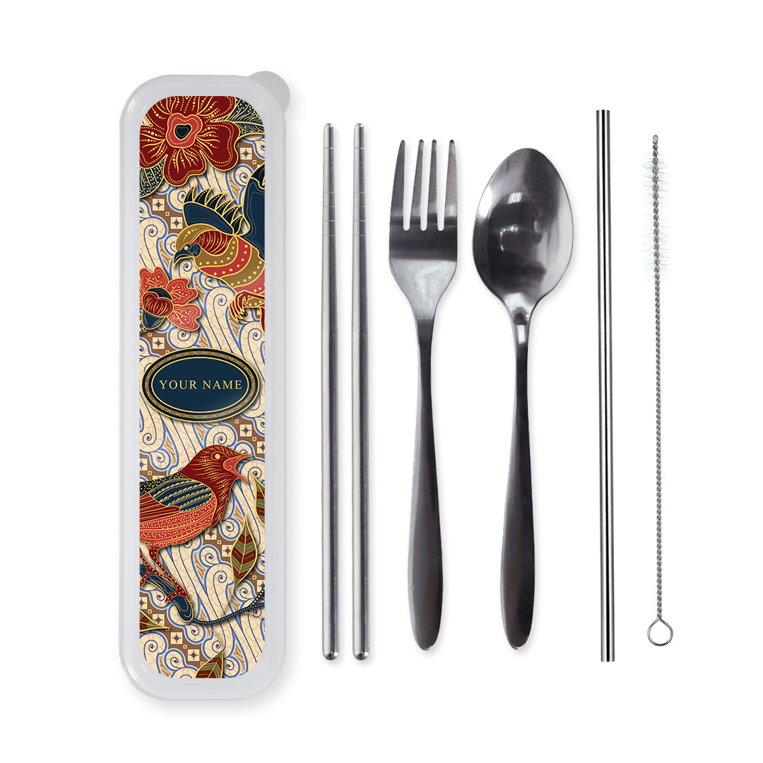 Cutlery Box With Cutlery Set