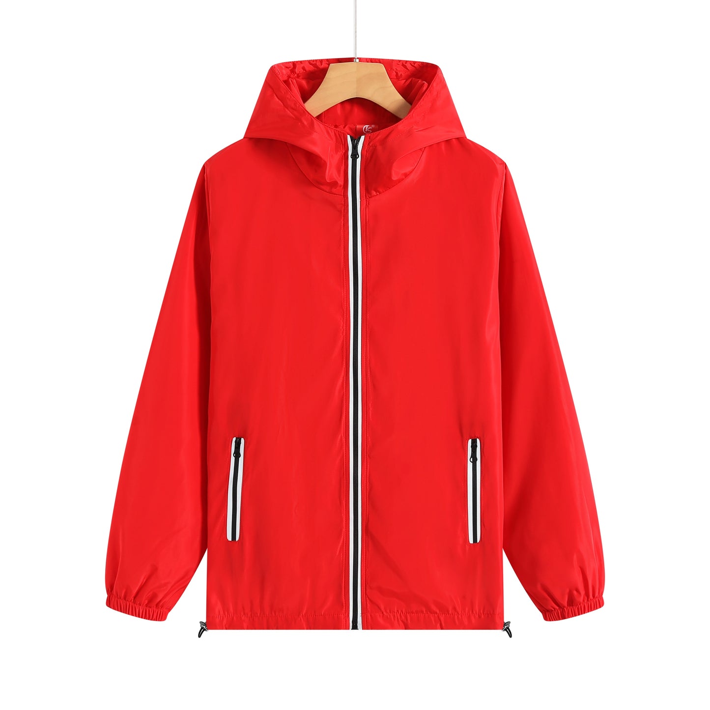 Windbreaker Hoodie Jacket Coat With Zipper