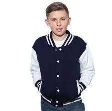 Varsity Jacket Causal Slim Fit