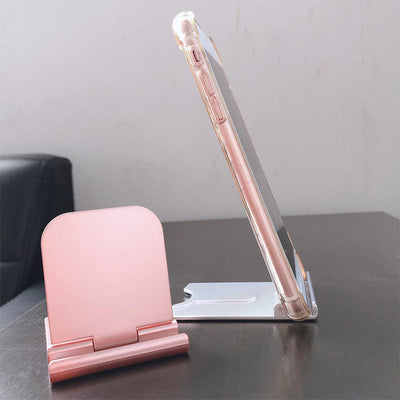 Universal Adjustable Foldable Plastic Mobile Phone Holder Stand