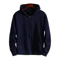 Zipper Sweatshirt Jacket Coat Hooded