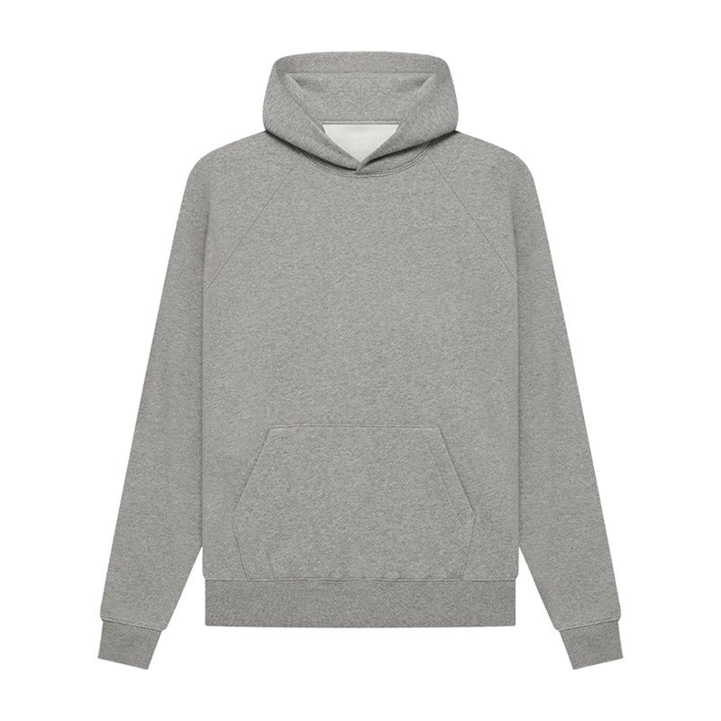 Oversized Unisex Cotton Cropped Essentials Hoodies