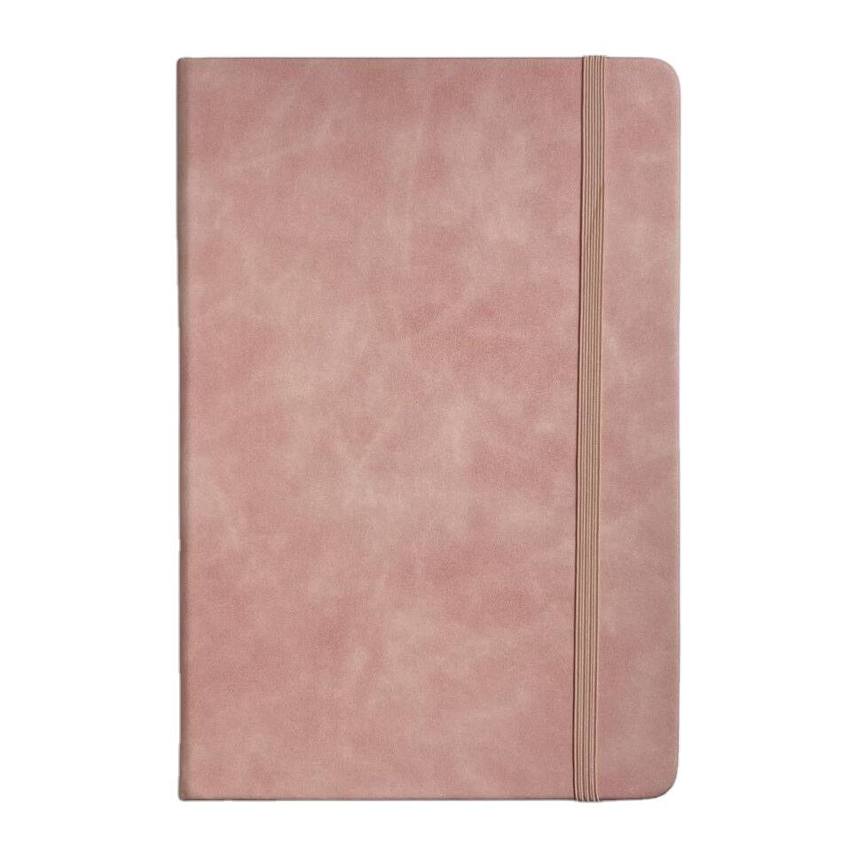 A5 Leather Covered Notebook Cross-Border Student School Office Notebook