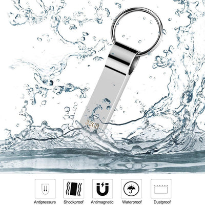 Waterproof Metal Memoria Usb Stick Flash Drive