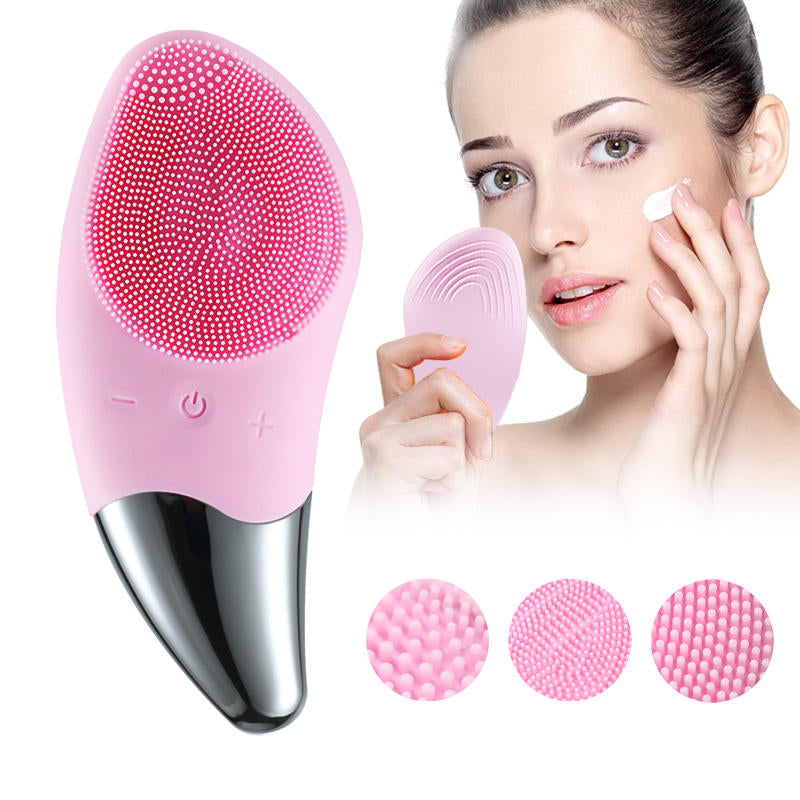 Bigsmile Personal Care Deep Face Cleaning Waterproof Silicon Facial Cleanser Brush