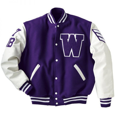 Varsity Jacket Causal Slim Fit