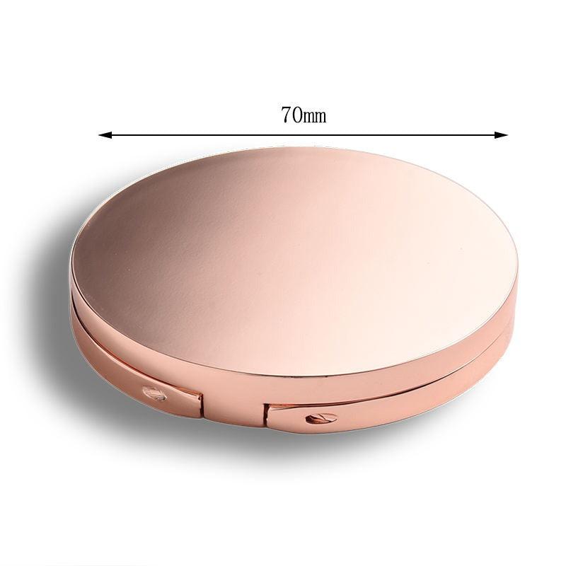 Rose Gold Metal Compact