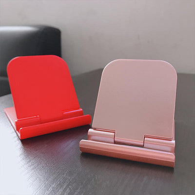 Universal Adjustable Foldable Plastic Mobile Phone Holder Stand