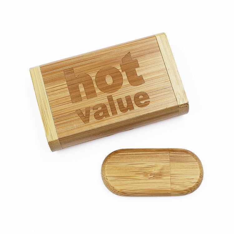 Wooden Flash Drive Disk