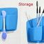 Office Tools Storage Box Wall Shelves Small Tools Bathroom Toothbrush