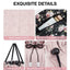 Pink Makeup Bag Travel Organize Women Drawstring Make Up