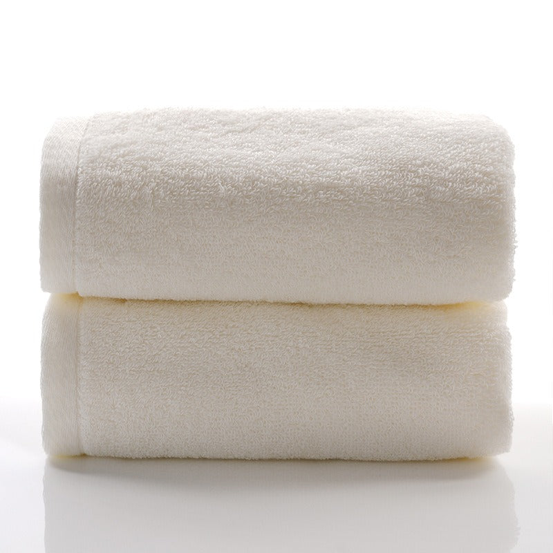 Plain Upscale Cotton Towels Home