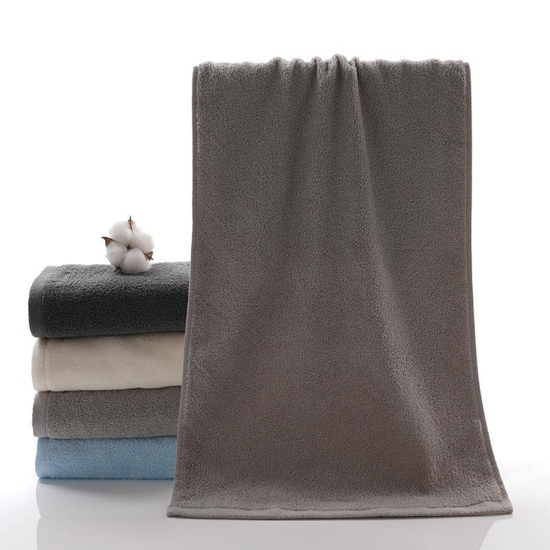 Plain Upscale Cotton Towels Home