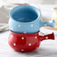 Japanese Polka Dot Household Featured Cutlery Handle Bowl Ceramic Porcelain Plate