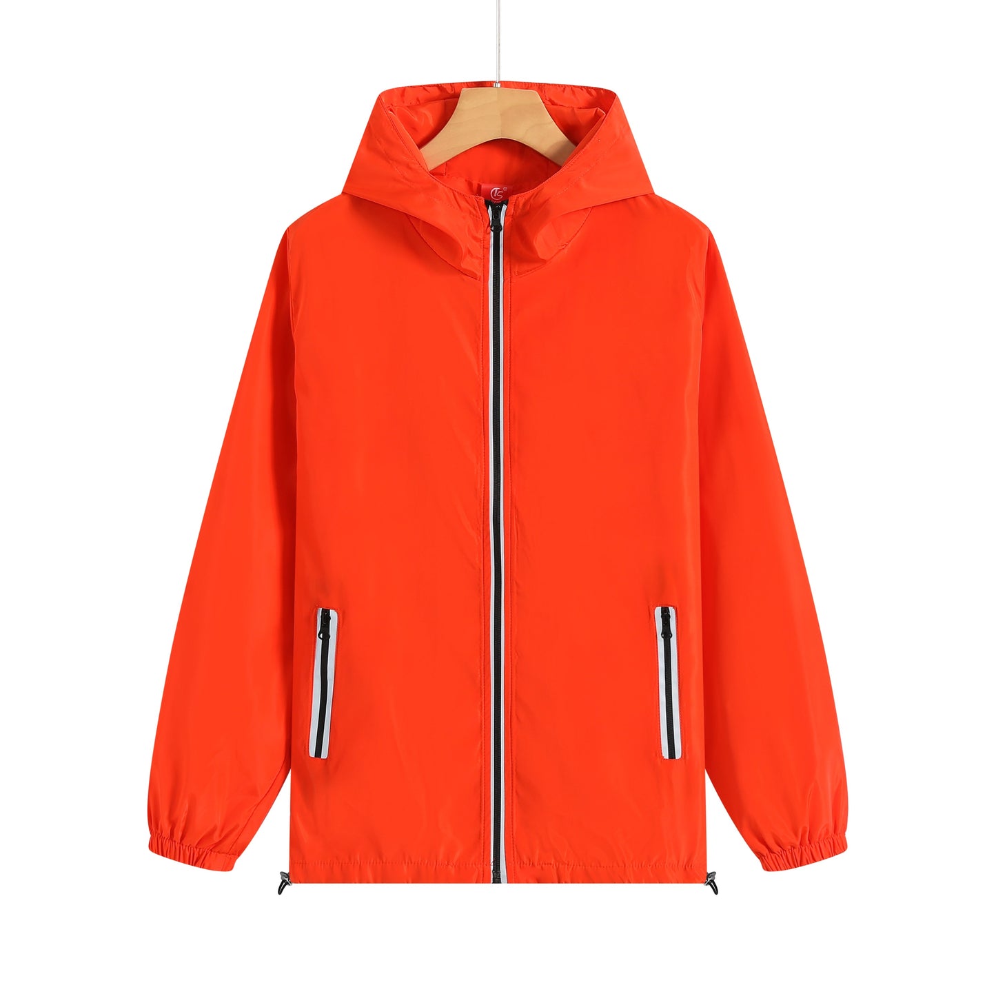 Windbreaker Hoodie Jacket Coat With Zipper