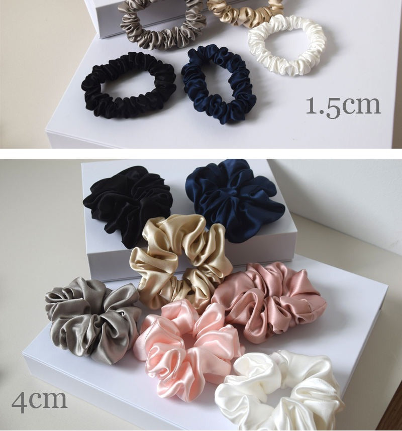 Mulberry Silk Hair Scrunchies Hair Ties