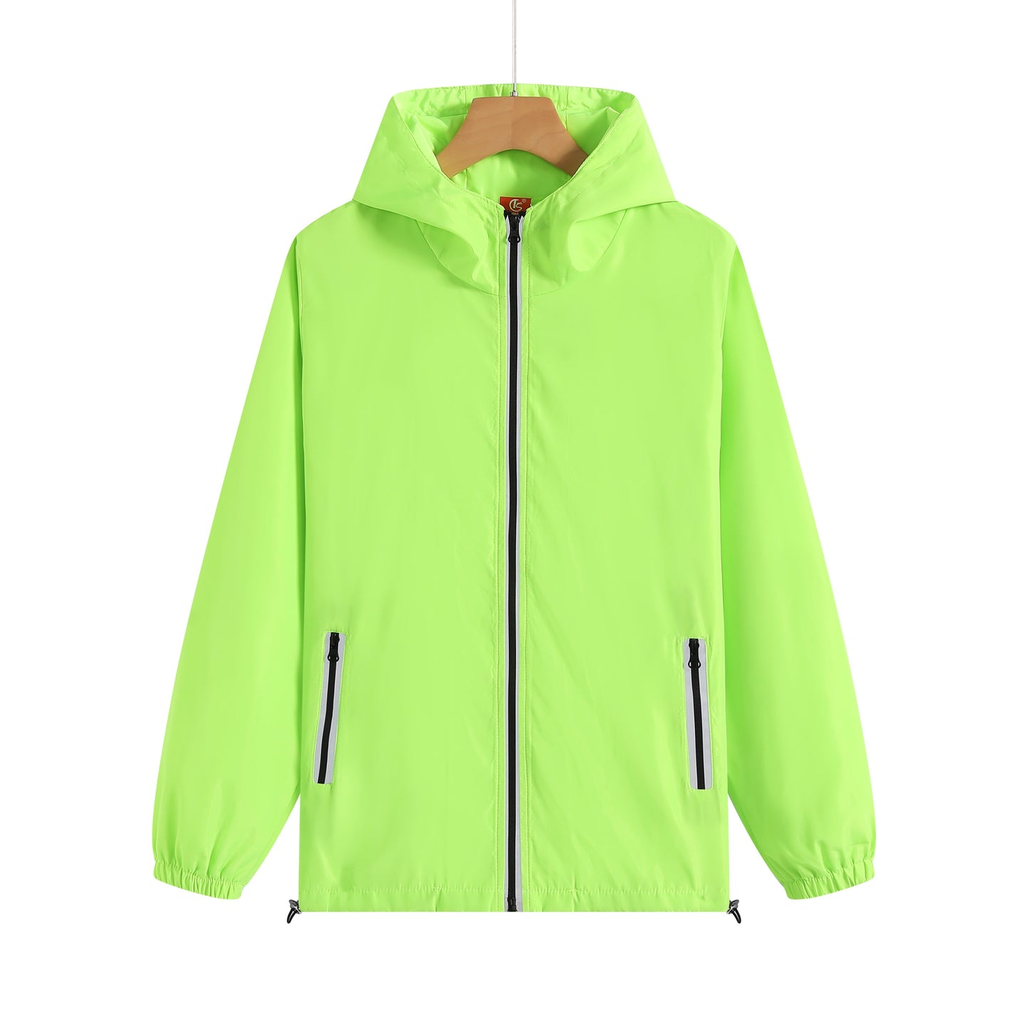 Windbreaker Hoodie Jacket Coat With Zipper