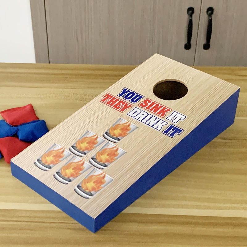 Classic Cornhole Set With 6 Bean Bags