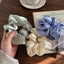 Solid Color Silk Scrunchie