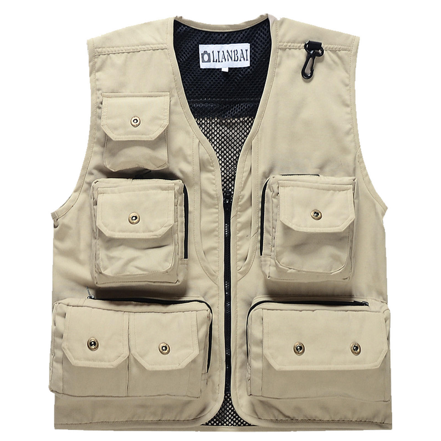 Multi Pockets Cargo Vest For Climbing Shooting Photography Hooking Fisherman Journalist