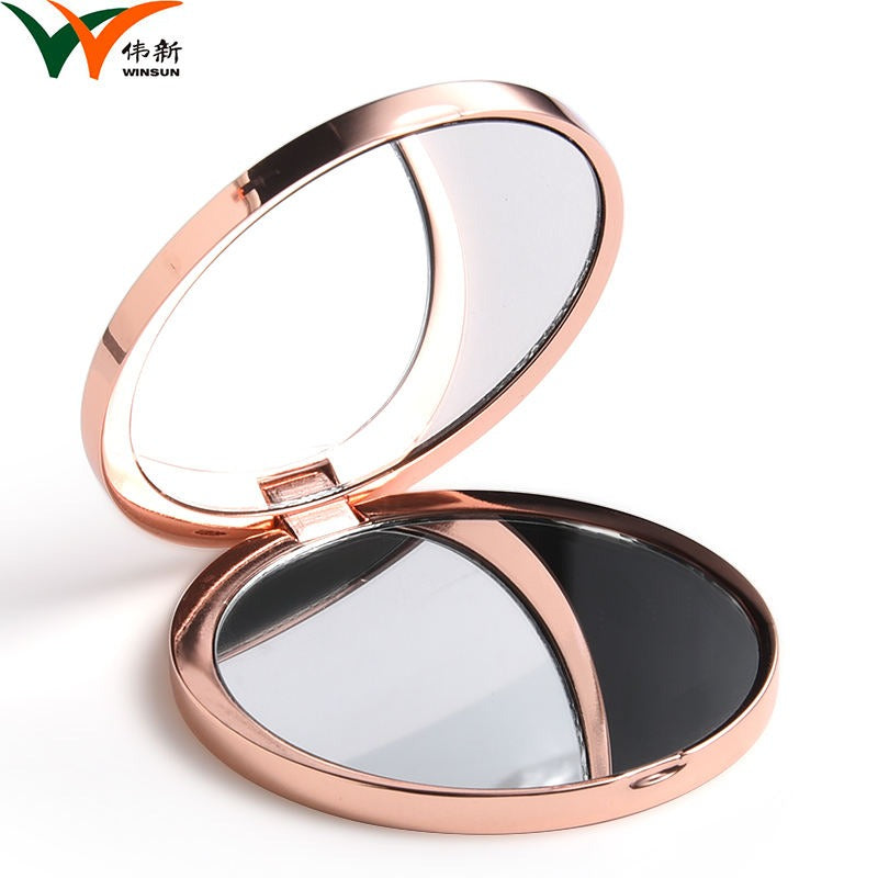 Rose Gold Metal Compact