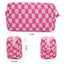 Knitted Zipper Ladies Makeup Pouch Travel