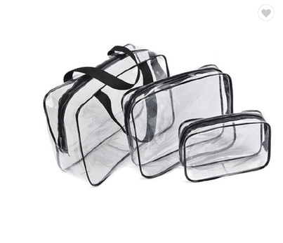 Clear Tote Travel Toiletry Bags Waterproof Makeup