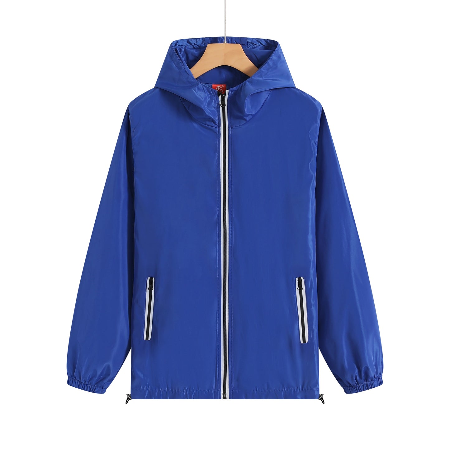 Windbreaker Hoodie Jacket Coat With Zipper