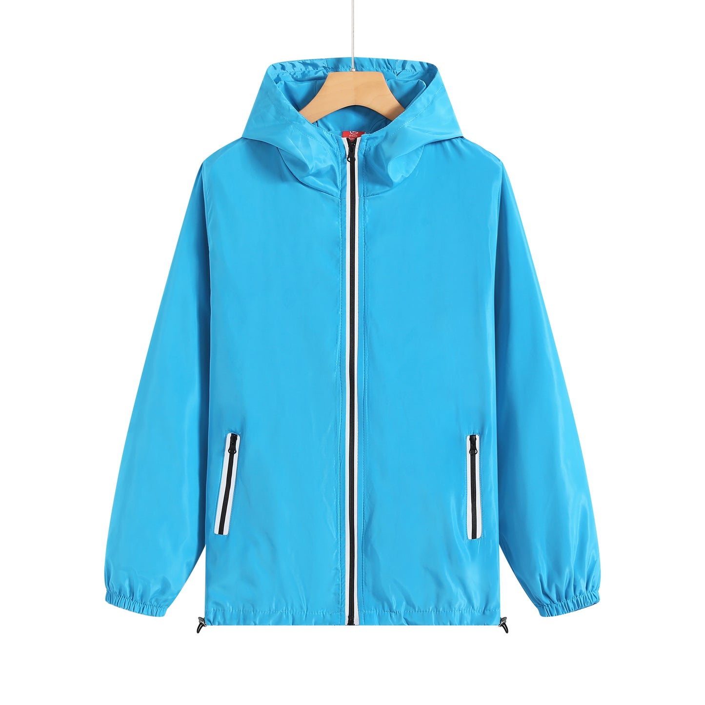 Windbreaker Hoodie Jacket Coat With Zipper