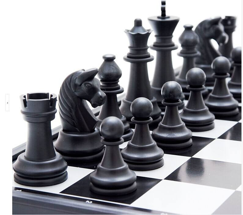 Folding Magnetic Chess