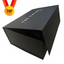 Cardboard Flat Foldable Paper Gift Boxes Packaging Magnetic Closure Black