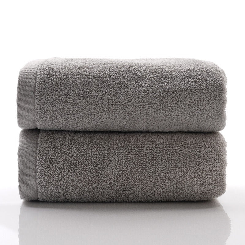 Plain Upscale Cotton Towels Home