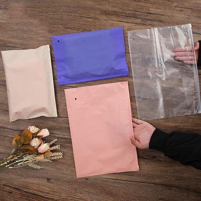 Zipper Pouch Clothing Ziplock Plastic Packaging Bag