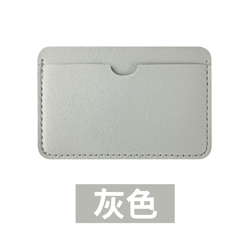 Multi-Pocket Pu Leather Passport Holder